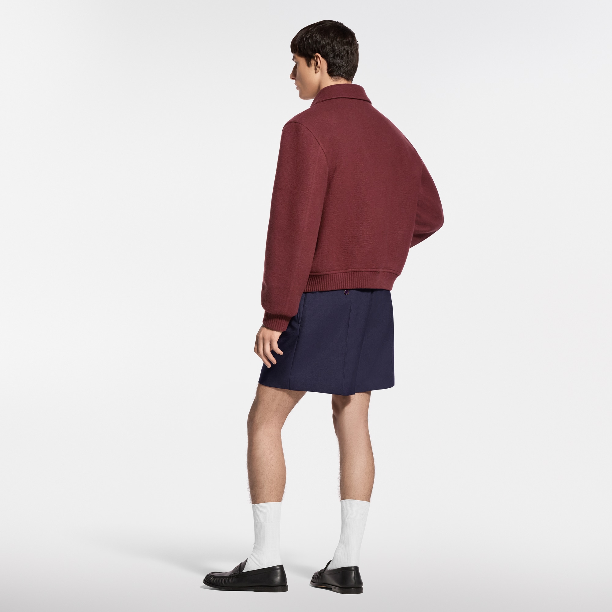 Cashmere Mix Double Face Blouson - For Men | LOUIS VUITTON